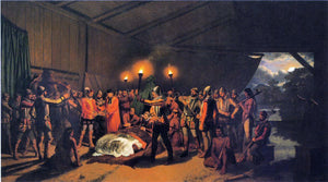  Johann Mongles Culverhouse The Death of Desoto - Art Print