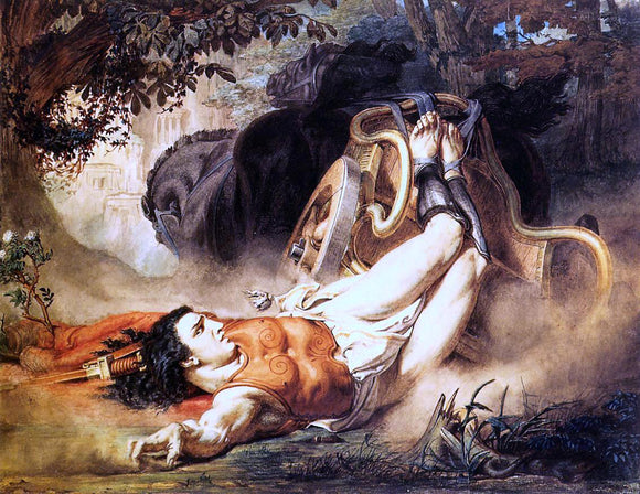  Sir Lawrence Alma-Tadema The Death of Hippolytus - Art Print