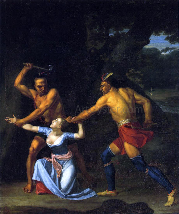  John Vanderlyn The Death of Jane McCrea - Art Print