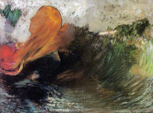  Odilon Redon The Death of Ophelia - Art Print