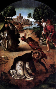  Pedro Berruguete The Death of Saint Peter Martyr - Art Print