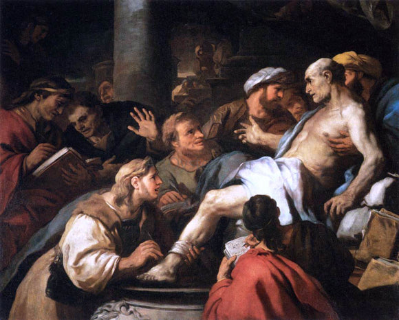  Luca Giordano The Death of Seneca - Art Print