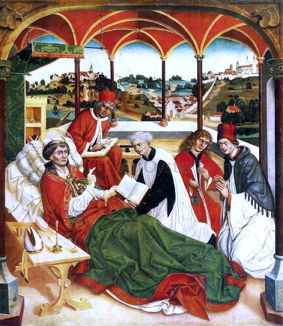  Jan Polack The Death of St Corbinian - Art Print