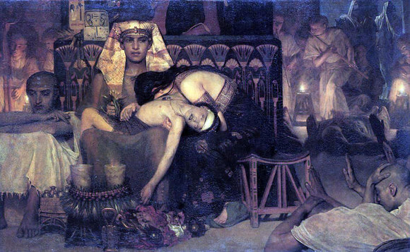  Sir Lawrence Alma-Tadema The Death of the First Born - Art Print