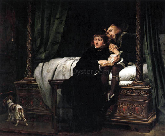  Paul Delaroche The Death of the Sons of King Edward in the Tower - Art Print