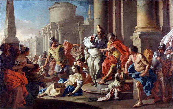  Francesco De Mura The Death of Virginia - Art Print