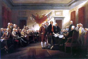  John Trumbull The Declaration of Independence - Art Print