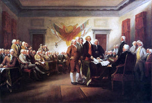  John Trumbull The Declaration of Independence, July 4, 1776 - Art Print