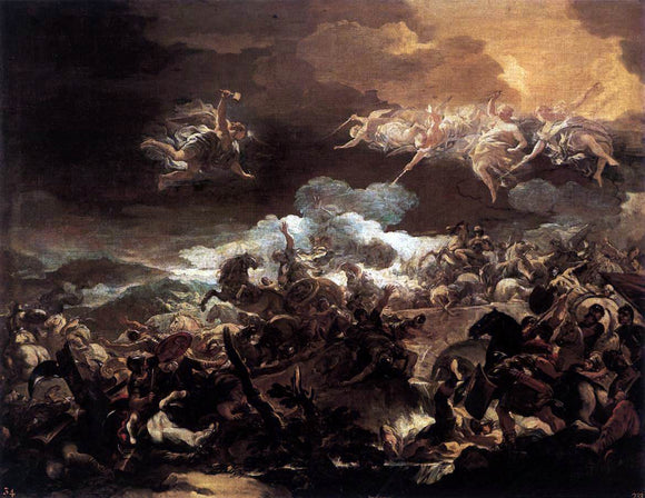  Luca Giordano The Defeat of Sisera - Art Print