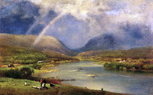  George Inness The Delaware Water Gap - Art Print