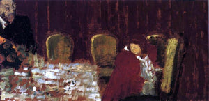  Edouard Vuillard The Dining Room - Art Print