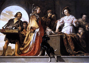  Jan De Bray The Discovery of Achilles Among the Daughters of Lycomedes - Art Print