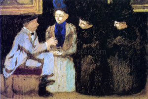  Edouard Vuillard The  Discussion - Art Print