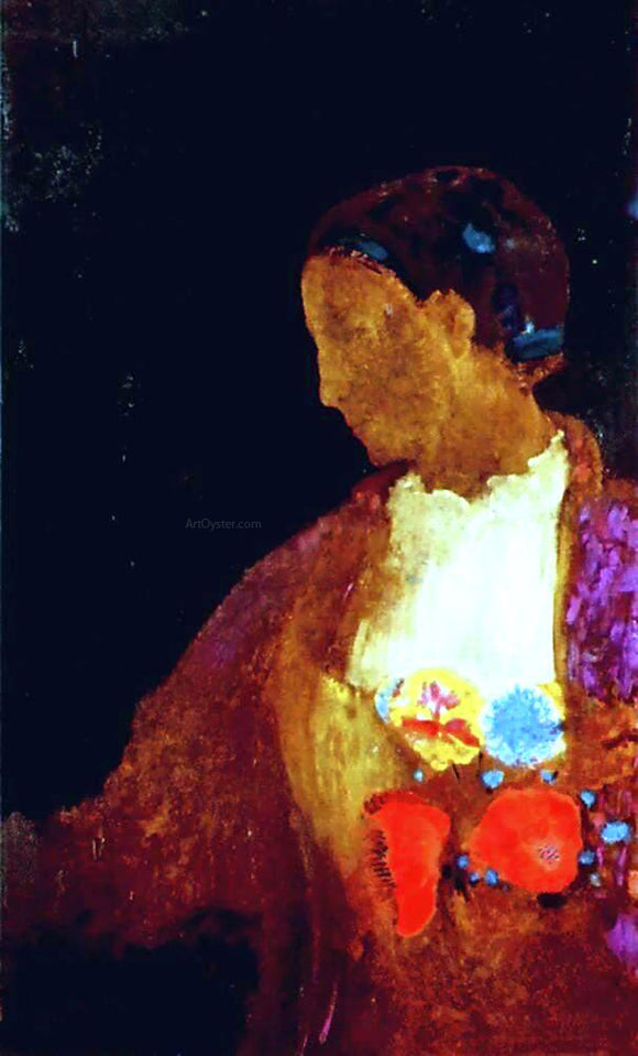  Odilon Redon The Doge's Wife - Art Print