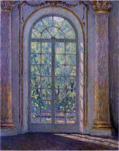  Henri Le Sidaner The Door of Spring - Art Print