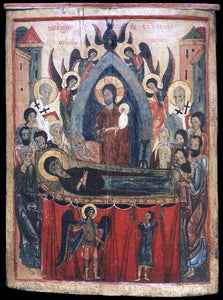  Unknown Painters Masters The Dormition of the Mother of God - Art Print