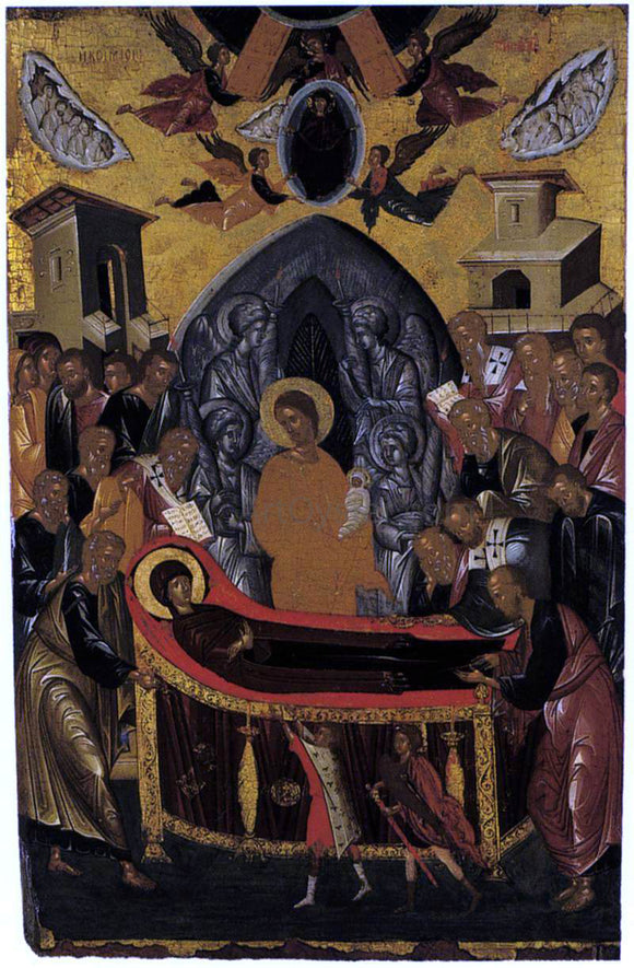  Andreas Ritzos The Dormition of the Virgin - Art Print