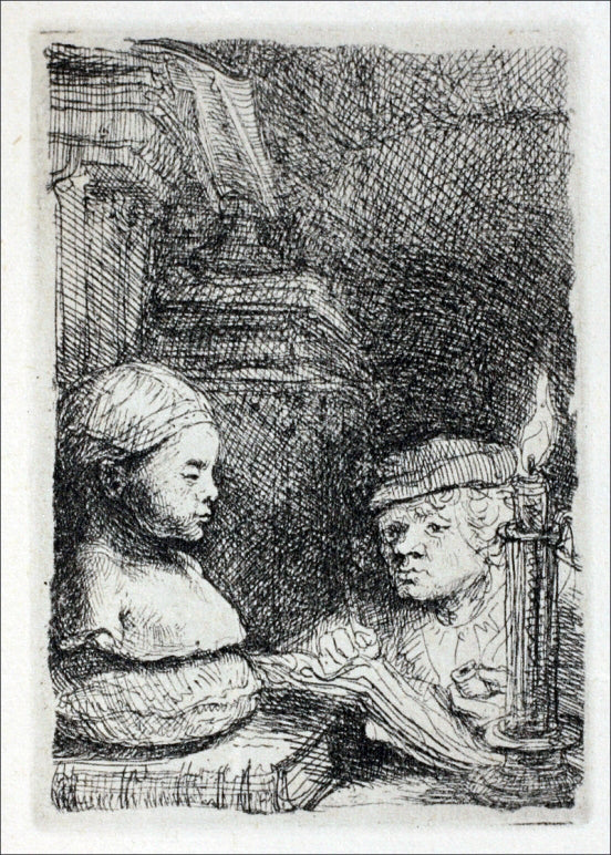  Rembrandt Van Rijn The Draughtsman - Art Print