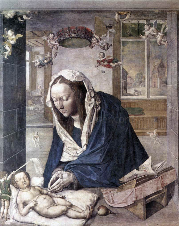  Albrecht Durer The Dresden Altarpiece (central panel) - Art Print