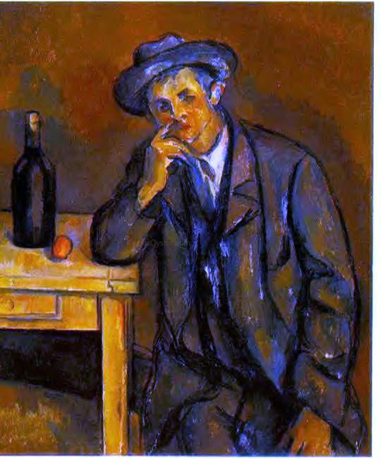  Paul Cezanne The Drinker - Art Print