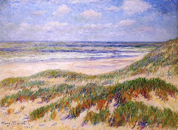  Henri Moret The Dunes at Egmond, Holland - Art Print