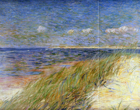  Theo Van Rysselberghe The Dunes of Swin, Knokke - Art Print