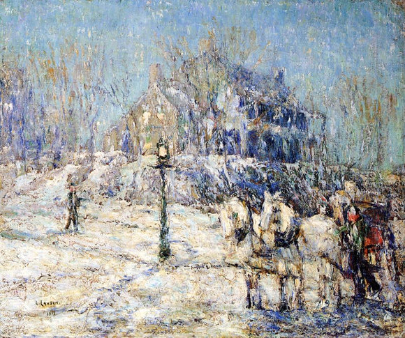  Ernest Lawson The Dyckman House - Art Print