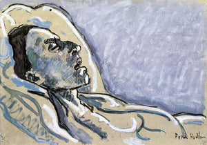  Ferdinand Hodler The Dying Valentine Gode-Darel - Art Print