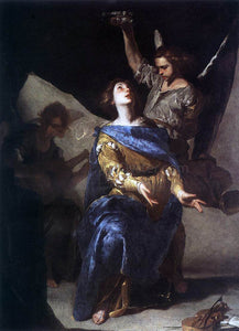  Bernardo Cavallino The Ecstasy of St Cecilia - Art Print