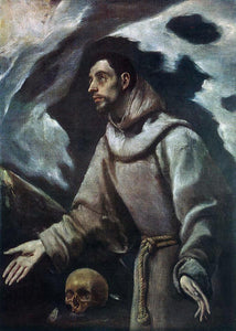  El Greco The Ecstasy of St Francis - Art Print