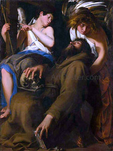  Giovanni Baglione The Ecstasy of St Francis - Art Print