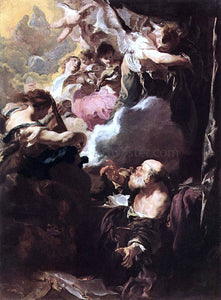  Johann Liss The Ecstasy of St Paul - Art Print