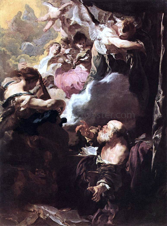  Johann Liss The Ecstasy of St Paul - Art Print