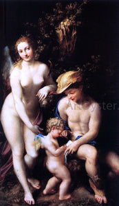  Correggio The Education of Cupid - Art Print
