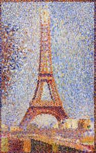  Georges Seurat The Eiffel Tower - Art Print