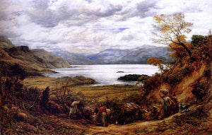  John Linnell The Emigrants, Derwent Water, Cumberland - Art Print