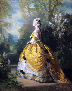  Franz Xavier Winterhalter The Empress Eugenie - Art Print