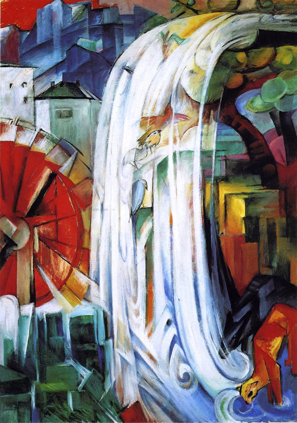  Franz Marc The Enchanted Mill - Art Print