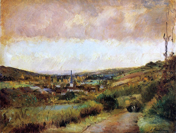  Albert Lebourg The End of Autumn at Hondouville-sur-Iton - Art Print