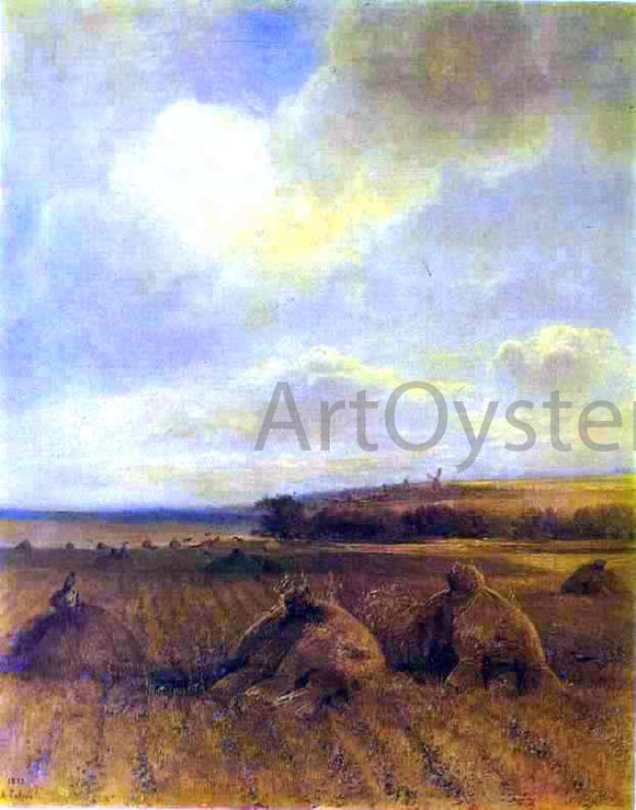  Alexei Kondratevich Savrasov The End of Summer on the Volga River - Art Print