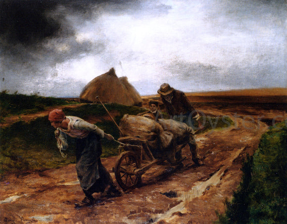  Georges Laugee The End of the Day - Art Print