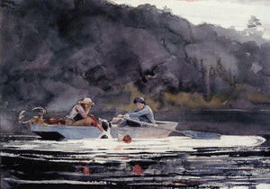  Winslow Homer The End of the Hunt - Art Print