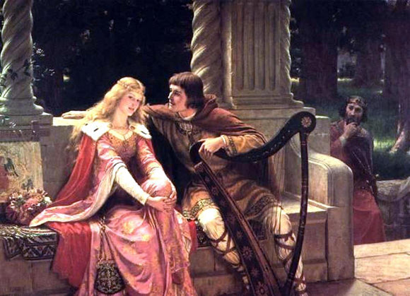  Edmund Blair Leighton The End of The Song - Art Print