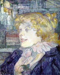  Henri De Toulouse-Lautrec The English Girl from the 'Star', Le Havre - Art Print