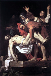  Caravaggio The Entombment - Art Print