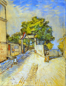  Vincent Van Gogh The Entrance of a Belvedere - Art Print
