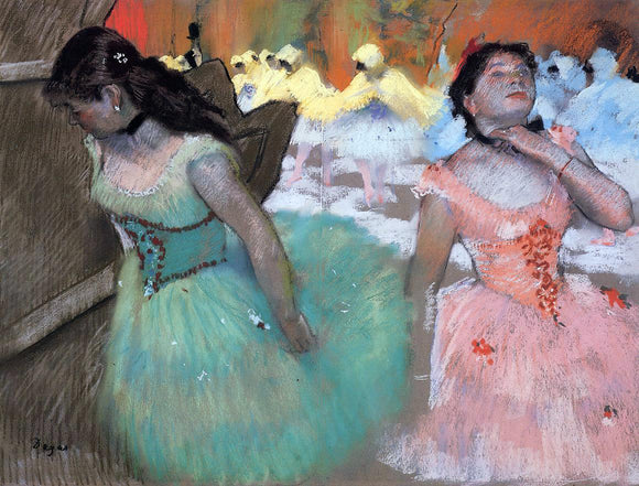  Edgar Degas The Entrance of the Masked Dancers - Art Print