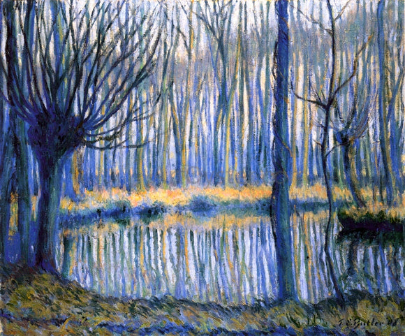  Theodore Earl Butler The Epte, Giverny - Art Print