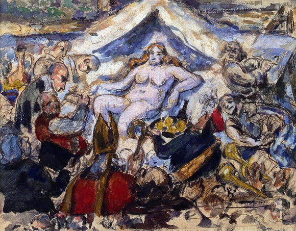  Paul Cezanne The Eternal Woman (study) - Art Print