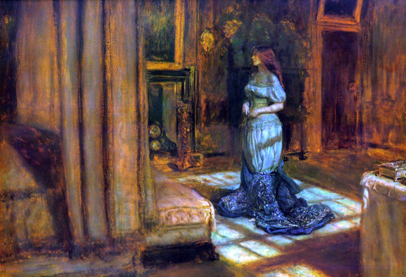  Sir Everett Millais The Eve of Saint Agnes - Art Print